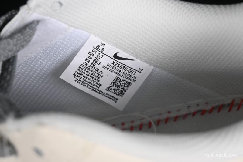 Nike Air Force 1 '07 Low Stussy Collaboration - Light Bone Gum Sole Casual Sneakers - XZ5688-003