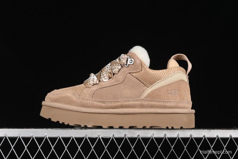 UGG Classic Ultra Mini Melange Low-Top Casual Shoes with Dual-Color Flat Laces - 1144032