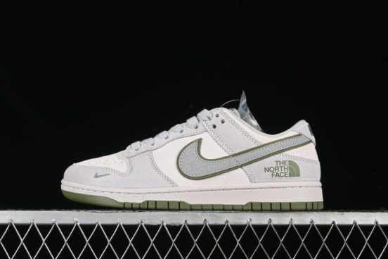 Nike Dunk Low The North Face CDG Collaboration - Green Label SB Low-Top Skate Shoes - DQ1098-397