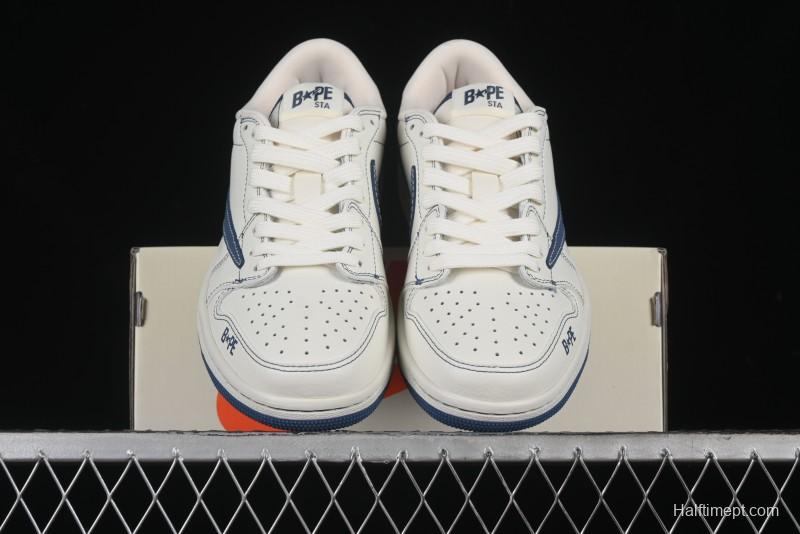 Nike Travis Scott x Fragment Design x Air Jordan 1 Low OG SP AJ1 Bape Collaboration - CH6336-008