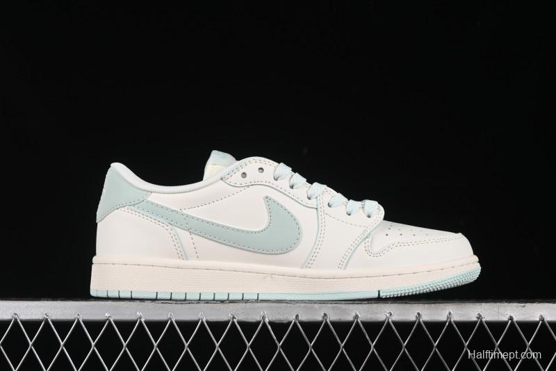 Nike Travis Scott x Fragment Design x Air Jordan 1 Low OG SP AJ1 Supreme North Face Collaboration - XZ5158-001