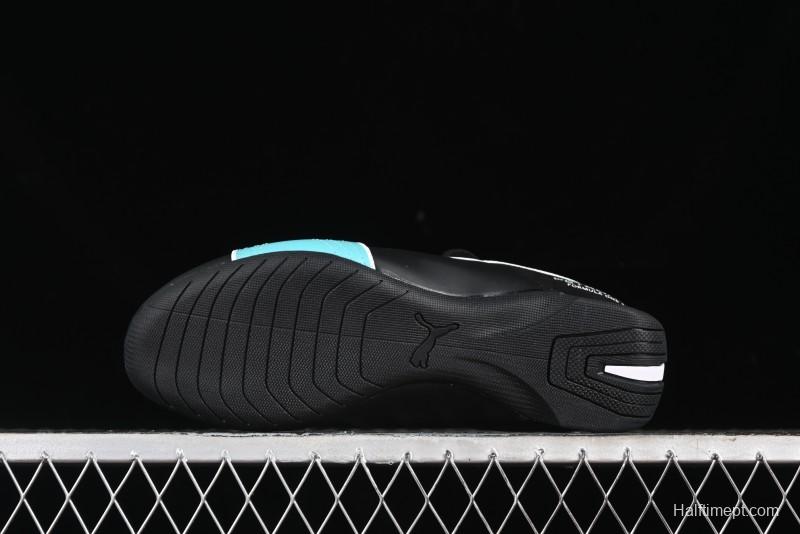 Puma Sparco Future Round Toe Lace-Up Leather Fabric Low-Top Lifestyle Casual Shoes - 308155-01