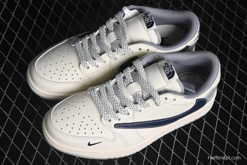 Nike Travis Scott x Fragment Design x Air Jordan 1 Low OG SP AJ1 Low Top Casual Sneakers - XS3086-002