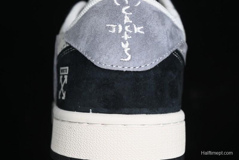 Nike Travis Scott x Fragment Design x Air Jordan 1 Low OG SP Sneakers - SJ2068-108