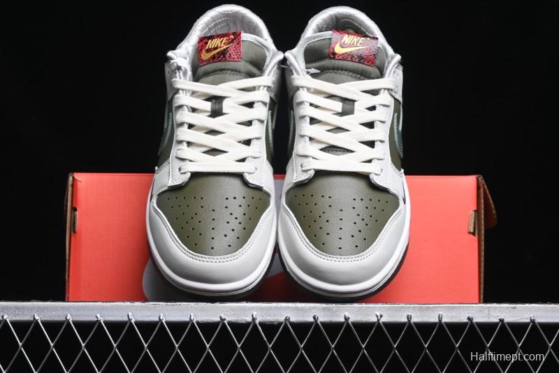 Nike Dunk Low "Year of the Snake" Lunar New Year Limited Edition Low-Top Casual Sneakers - HV5980-231