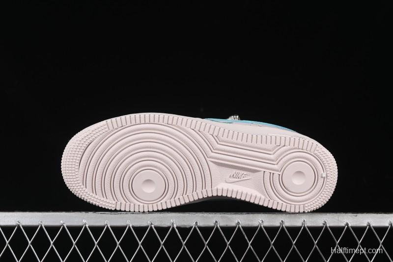 Nike Air Force 1'07 Low "Keep Smile" Casual Lace-Up Sneakers - DZ1328-112