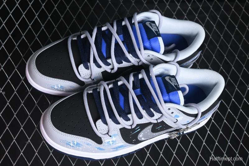 Nike Dunk Low Retro Casual Sneakers with Cosmic Star Eye Design - FQ8826-100