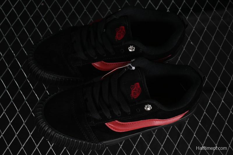 Vans Knu Skool Low Top Retro Casual Vulcanized Slip-On Shoes - VN0009QCSWE