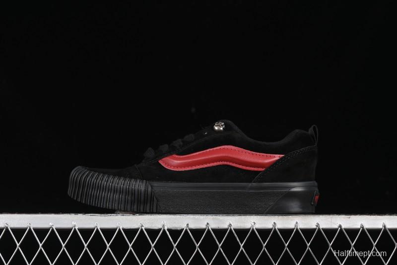 Vans Knu Skool Low Top Retro Casual Vulcanized Slip-On Shoes - VN0009QCSWE