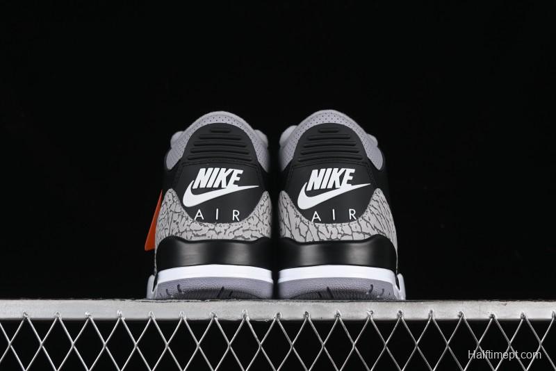 Nike Air Jordan 3 Retro "Black Cement" Basketball Shoes - DN3707-010