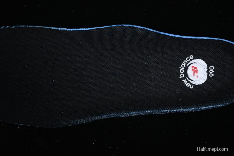 New Balance 990 Series Premium Retro Running Shoes with Carbon Midsole - M990BB4