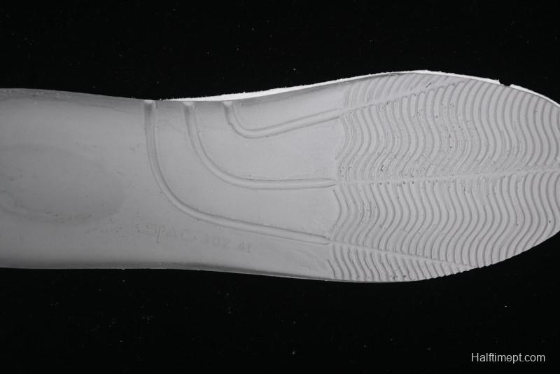 Alexander McQueen Oversized Sneakers with Black Suede Heel Detail - D.E5