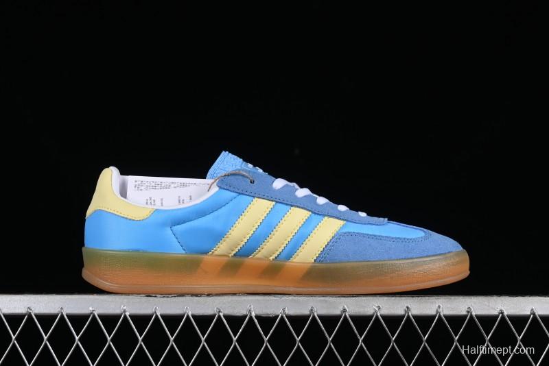 Adidas Originals Gazelle Indoor Retro Casual Slip-Resistant Wear-Resistant Low-Top Sneakers - IE2960