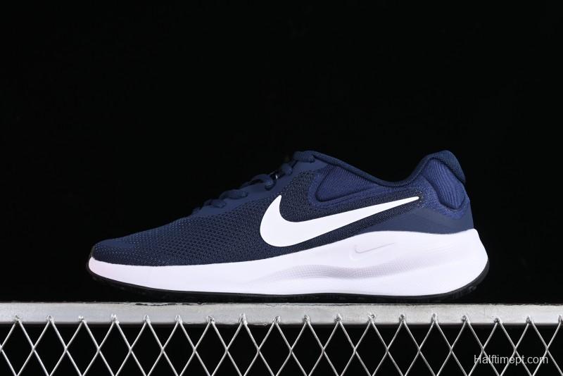 Nike Revolution 7 Wide Low-Top Running Shoes with Breathable Mesh and Durable Cushioning - FB2207-400