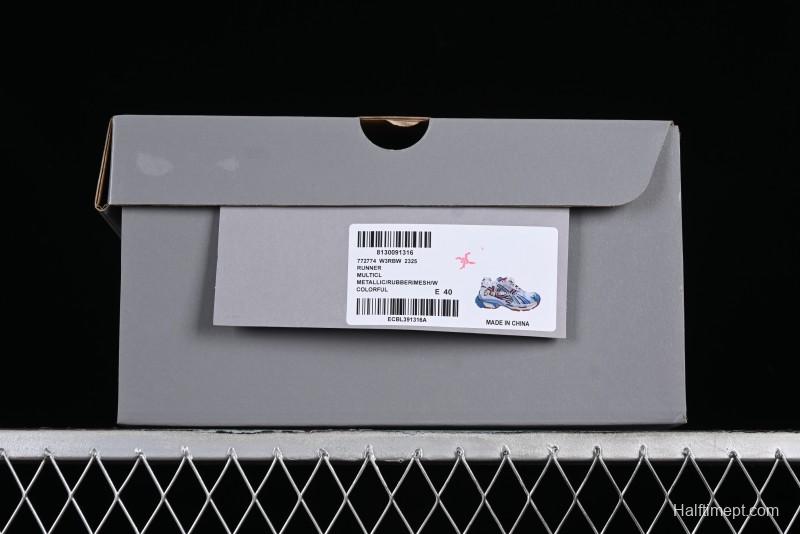 Balenciaga Runner Kith Four Color Retro Casual Shoes - W3RBW2325