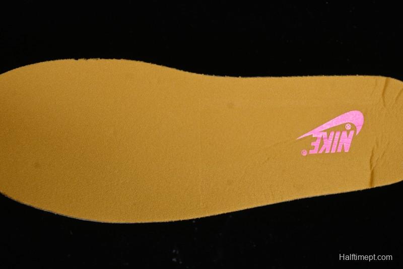 Nike Dunk Low "Just Do It" SB Low-Top Casual Skate Shoes in Coconut Milk and Pink - FD8683-700