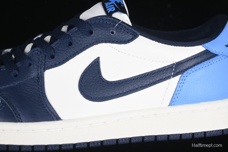 Nike Air Jordan 1 Low OG Obsidian AJ1 Low-top Lifestyle Basketball Shoes - CZ0790-400