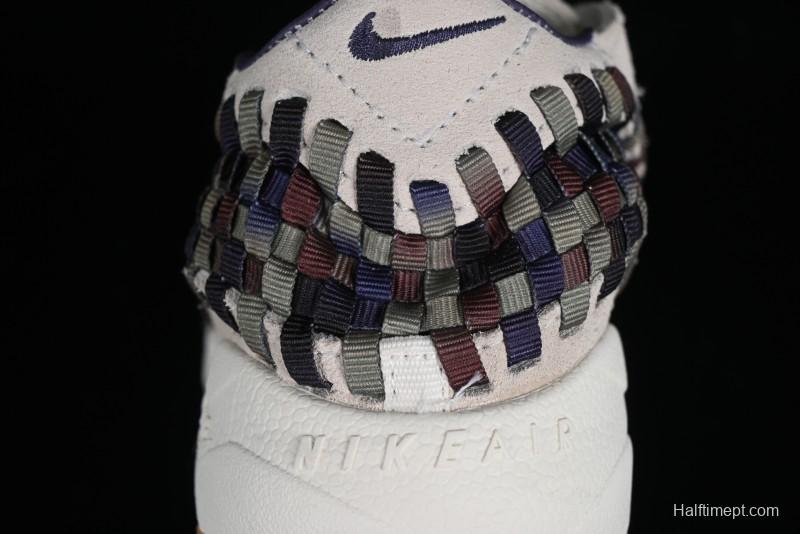 Nike Air Footscape Woven Asymmetrical Weave Slip-Resistant Low-Top Lifestyle Sneakers - FV3615-191