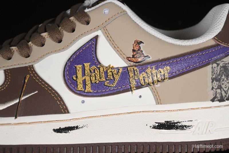 Nike Air Force 1 '07 Low "Harry Potter" Casual Sneakers with Comic Series Design - LJ2288-111