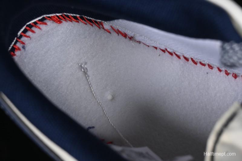 Nike Air Force 1 '07 Low Supreme Collaboration Beige Blue Low-Top Casual Sneakers - DM6688-018