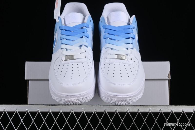 Nike Air Force 1 '07 Low Triple Color Gradient Minimalist Hand-Drawn Casual Sneakers - CW2288-951