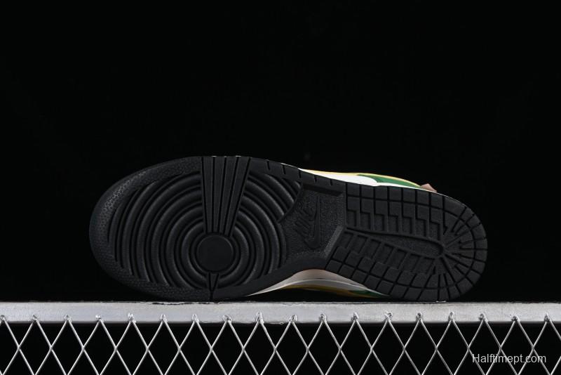 Nike SB Dunk Low Power Rangers Ankylosaurus Colorway Low-Top Casual Skateboarding Shoes - ZZ1998-006