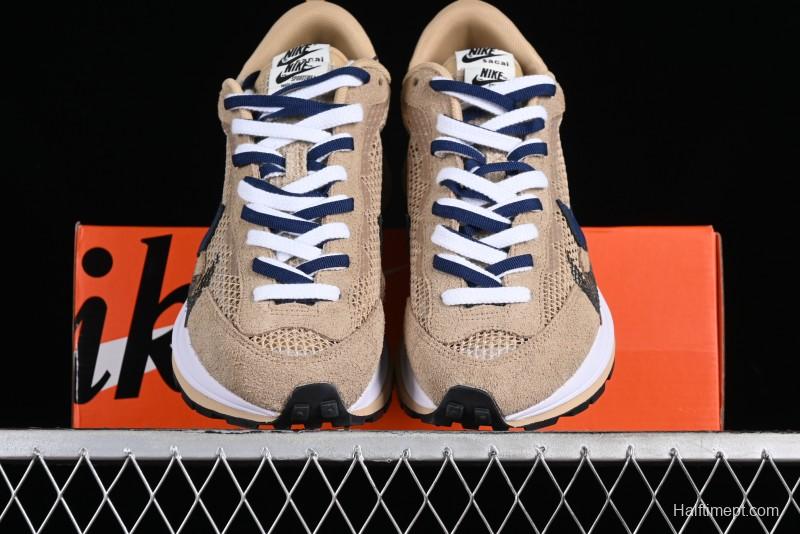 Nike Sacai VaporWaffle 3.0 Deconstructed Running Shoes with Layered Sole - CV1363-102