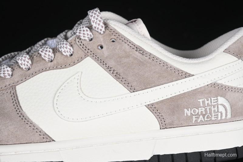 Nike SB Dunk Low The North Face Collaboration Anniversary High-End Custom Low-Top Casual Skate Shoes - DJ2024-063