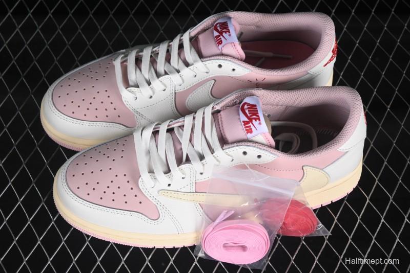 Nike Travis Scott x Air Jordan 1 Low OG Retro Sneakers - DM7866-600