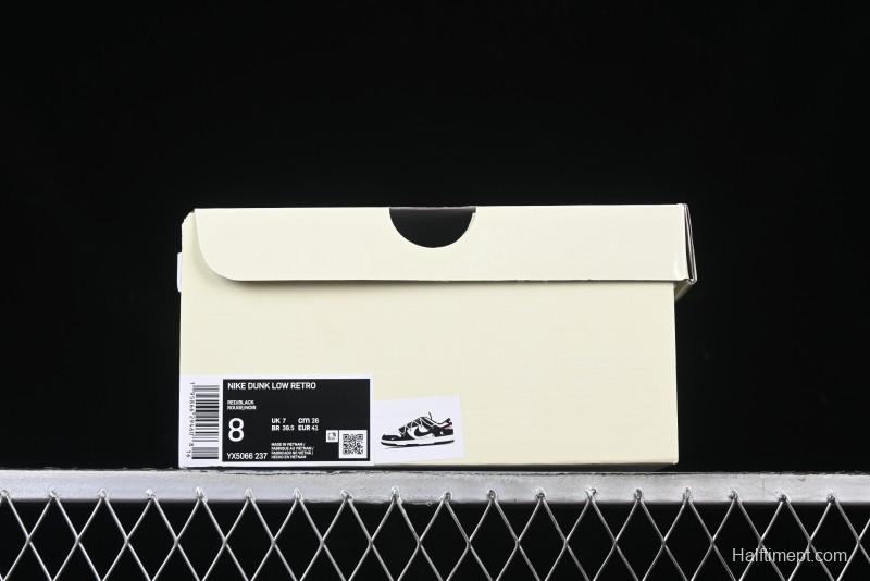 Nike SB Dunk Low Carhartt x Supreme Collaboration - Strap Black Hook Anniversary High-End Custom Low-Top Casual Skate Shoes - YX5066-237