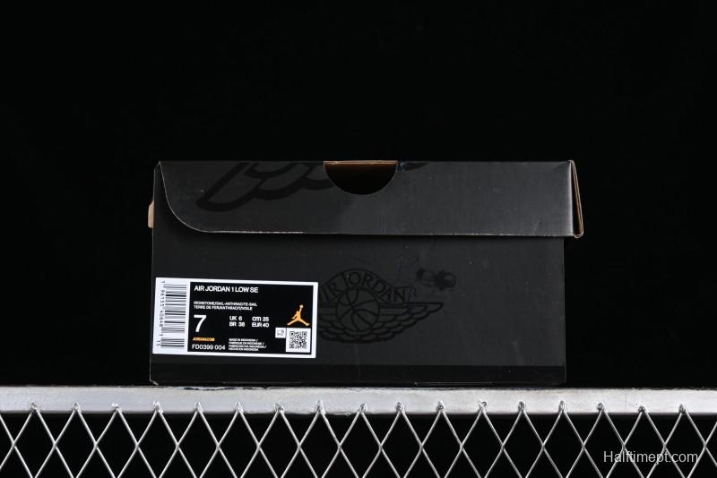 Nike Air Jordan 1 Low "Snkrs Day" Casual Sneakers with Grey Toe Design - FD0399-004