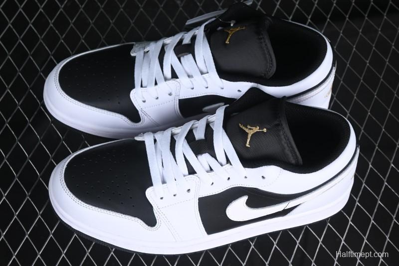 Nike Air Jordan 1 Low AJ1 Reverse Panda Low-Top Lifestyle Basketball Shoes - 553560-172