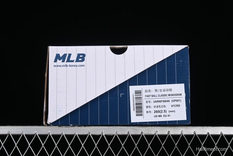 New York Yankees NY MLB Fast Ball Classic Monogram 24SS Retro Casual Running Shoes - 3ARNFSB4N07CRS