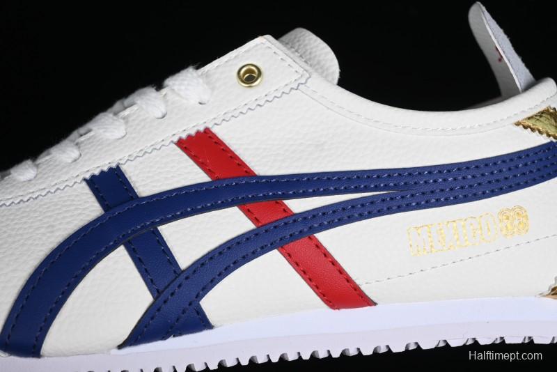 Onitsuka Tiger Mexico 66 Low-Top Leather Sneakers for Casual Running - D507L-0152