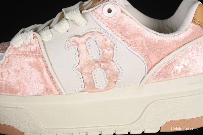 New York Yankees MLB Bigball Chunky Window Velvet Monogram Thick Platform Casual Running Shoes - 3ASXCVC4643BGS