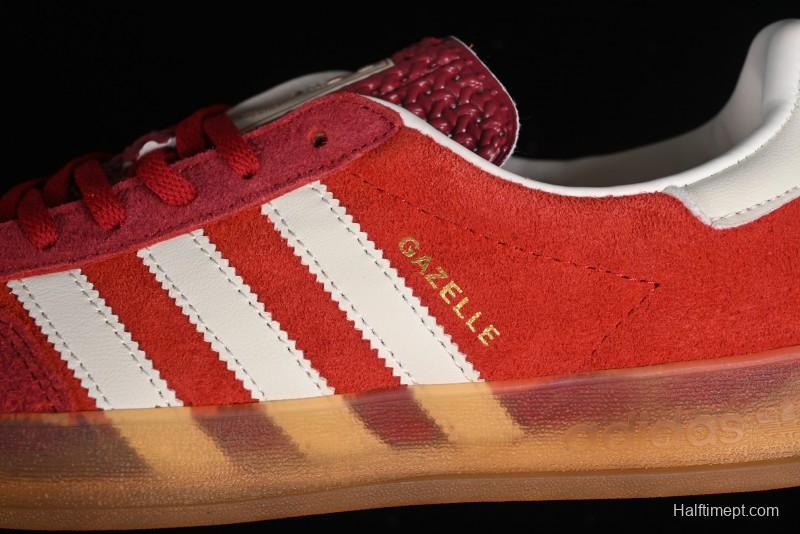 Adidas Originals Gazelle Indoor IE1051 Retro Casual Slip-Resistant Wear-Resistant Low-Top Sneakers