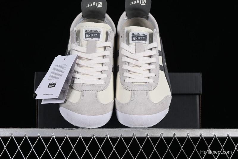 Onitsuka Tiger Mexico 66 Low-Top Leather Casual Running Shoes - 1183C076-100