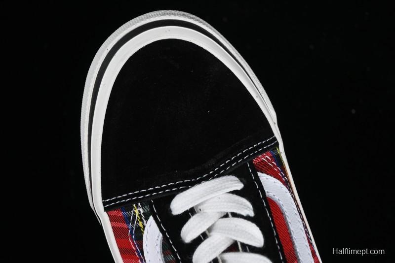 Vans Old Skool 36 DX Anaheim Collection Checkered Low-Top Canvas Sneakers - VN0A38G2PXC
