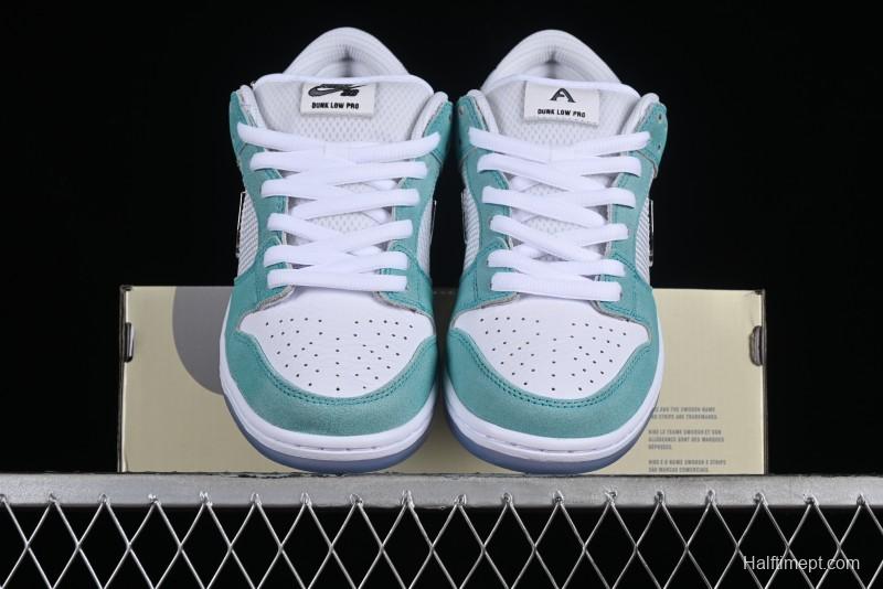 Nike April Skateboards SB Dunk Low Collaboration Frozen Rose SB Shattered Backboard Casual Skate Shoes - FD2562-400