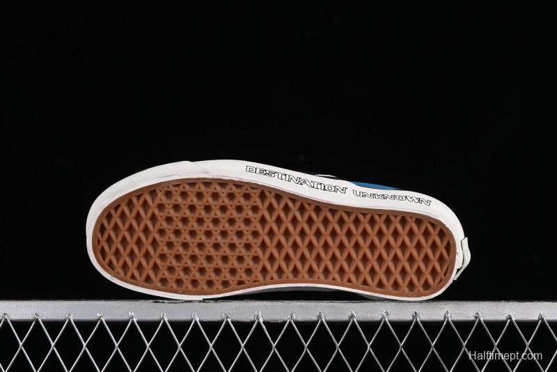 Vans Slip-On x Liberaiders Origami Checkerboard Low-Top Casual Sneakers - VN000V0SAPK