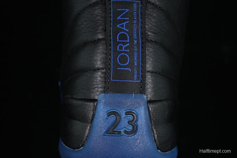 Nike Air Jordan 12 Retro Basketball Shoes with Game Royal Colorway - 130690-014