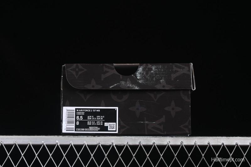 Nike Air Force 1 '07 Low LV Collaboration Beige Print Casual Sneakers - CS5288-002