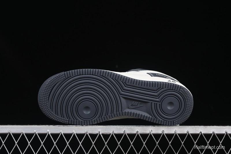 Nike Air Force 1 '07 Low LV Collaboration Beige Print Casual Sneakers - CS5288-002