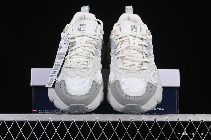 FILA Wave Fusion Chunky Sneakers - White & Gray