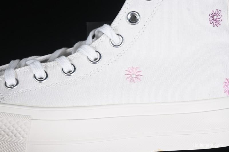 Converse Chuck 70s Classic High Top Canvas Sneakers with Thick Sole - A15786C