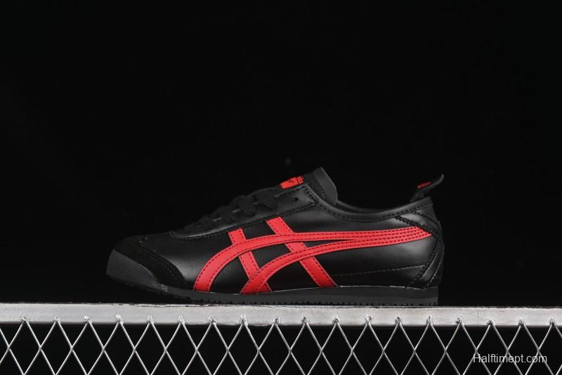 Onitsuka Tiger Mexico 66 Low-Top Leather Sneakers for Casual Running - 1183C102-004