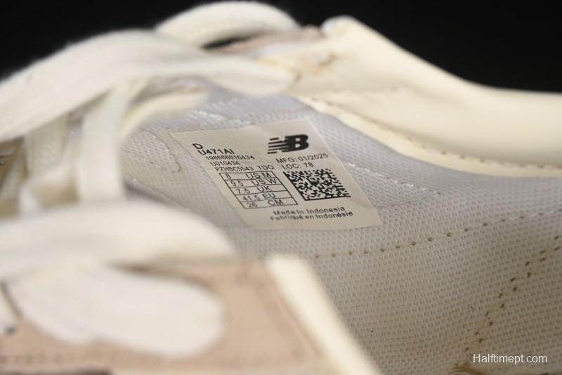 New Balance 471 Series Fabric and Leather Casual Lifestyle Shoes - U471AI