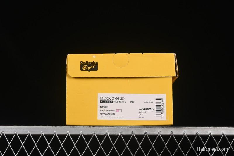 Onitsuka Tiger Mexico 66 SD Low-Top Leather Sneakers for Casual Running - 1183C468-700