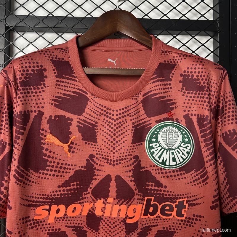 25/26 Palmeiras Goalkeeper Red Jersey