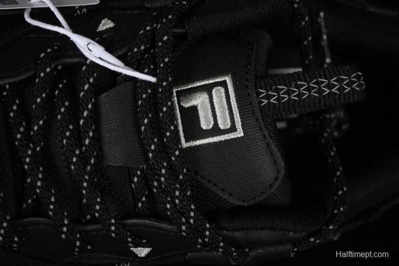 Fila Heritage Fluid Cat Paw 5.0 Retro Dad Shoes with Lace-Up Design - F12M412105FBK